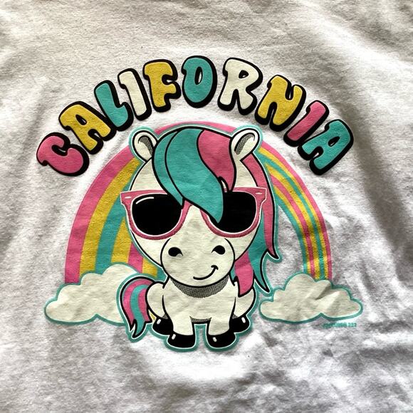 Rainbow Pony Graphic T-Shirt - Picture 3 of 4
